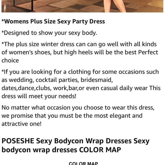 Women’s 4X PoshShe White Bodycon Dress NWT - Picture 8 of 10